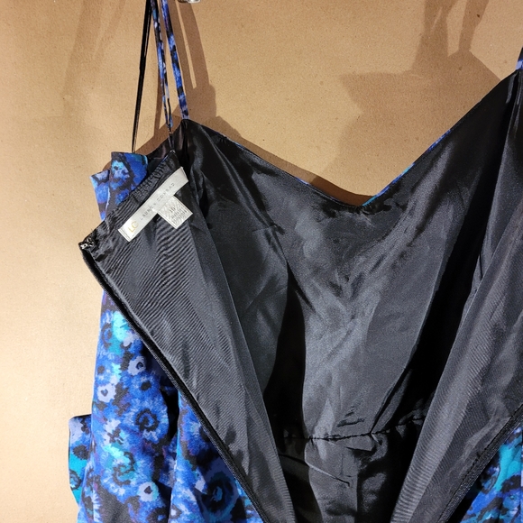 Lauren Conrad Size 16 Adjustable Strap Blue Dress - Picture 7 of 7